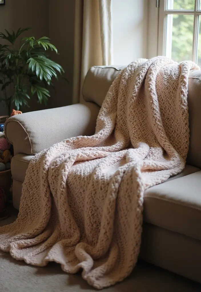 15 Memorable 5 Year Anniversary Gift Ideas for Him - 10. Handmade Blanket