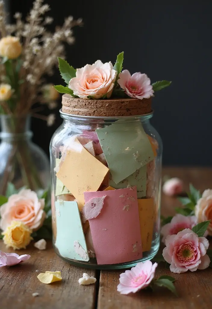 15 Memorable 5 Year Anniversary Gift Ideas for Him - 9. DIY Love Jar