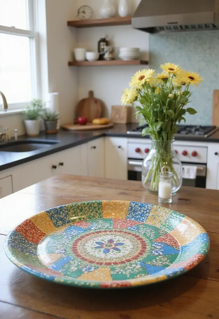 25 Thoughtful Wedding Gift Ideas for the Bride She’ll Treasure - 14. Hand-Painted Serving Tray
