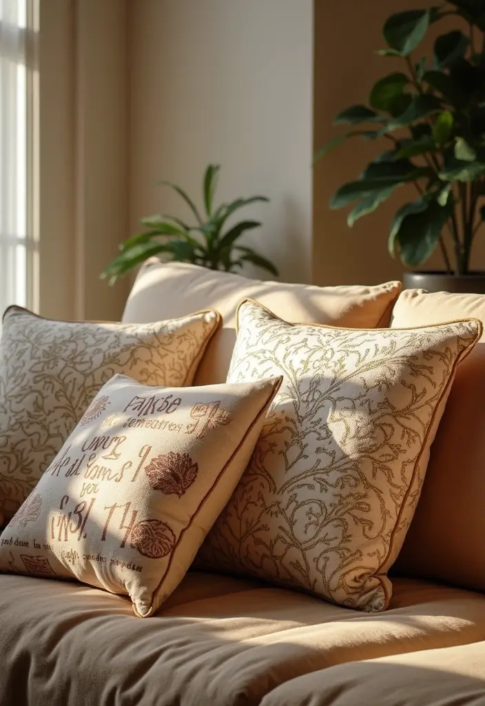 25 Thoughtful Wedding Gift Ideas for the Bride She’ll Treasure - 15. Customized Pillows
