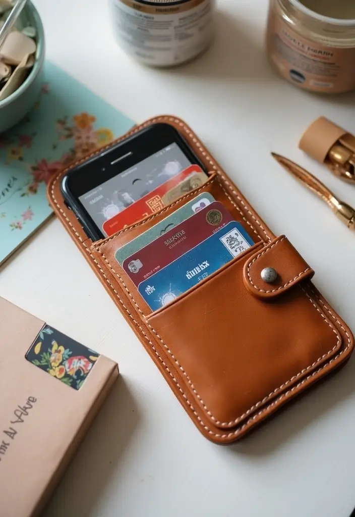 10 Smart Ways to Update Your Phone with a Gift Card - 3. Personalized Wallet Case