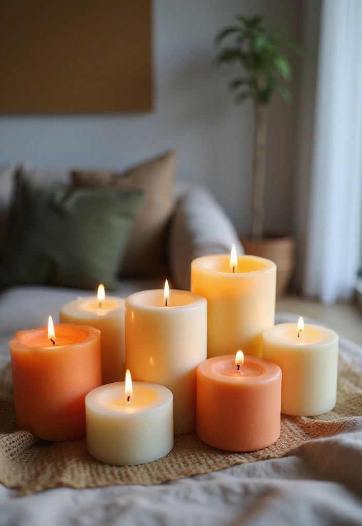 20 Heartfelt Anniversary Gift Ideas for Parents - 10. Handmade Candles