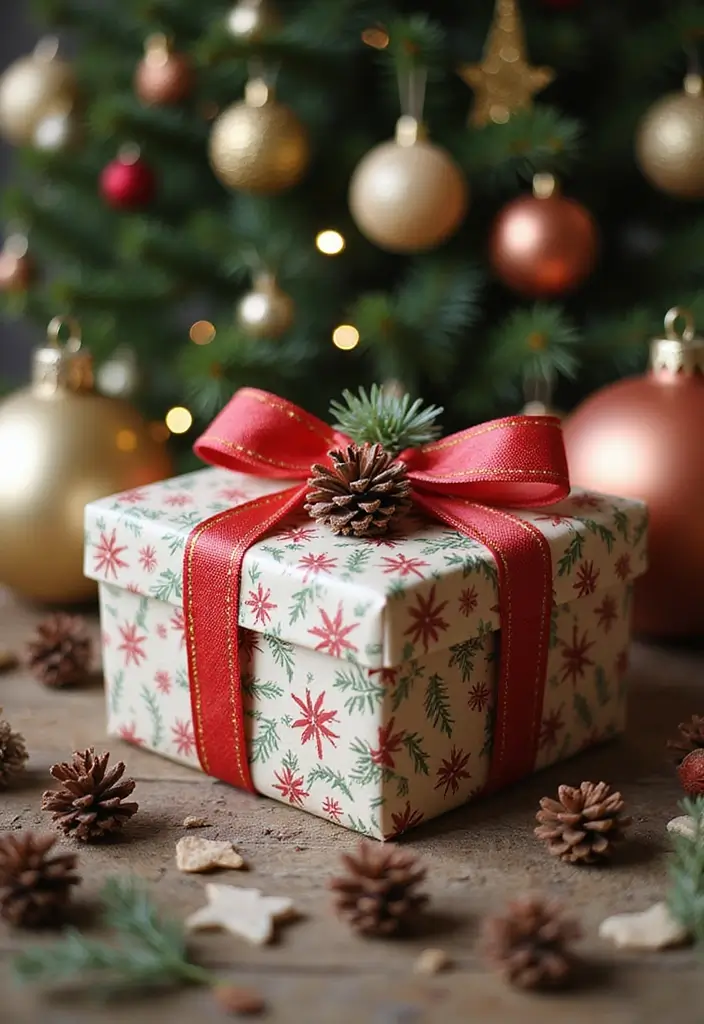 25 DIY Gift Box Ideas You Can Easily Make at Home - 10. Holiday-Themed Gift Box