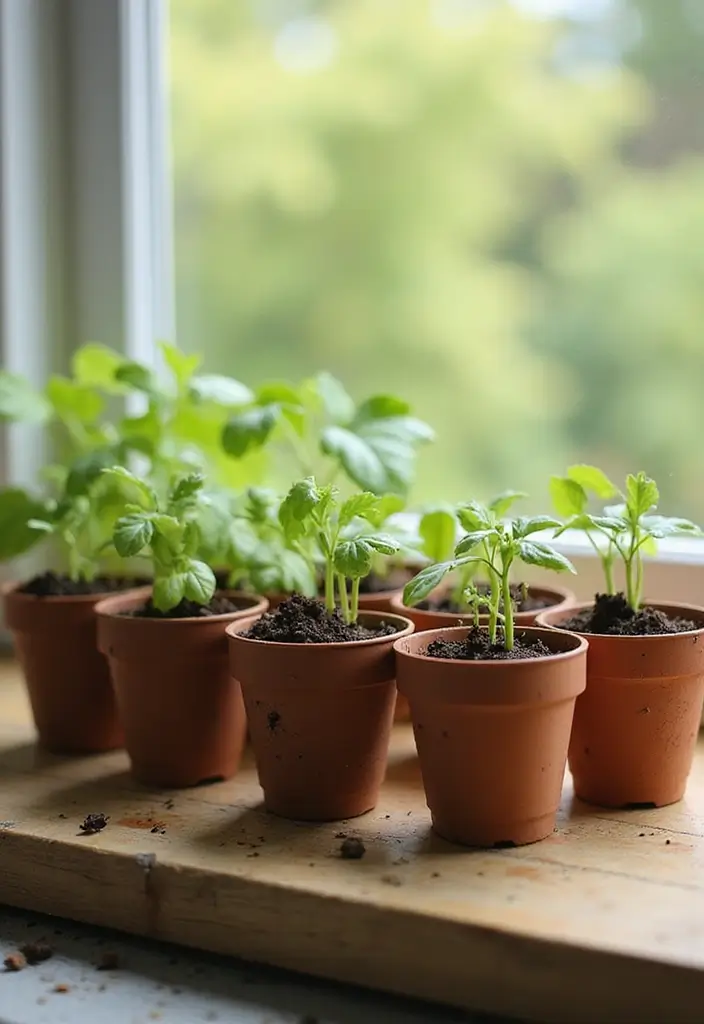 25 Eco-Friendly DIY First Birthday Gift Ideas Every Parent Will Appreciate - 10. Seed-Starting Kits
