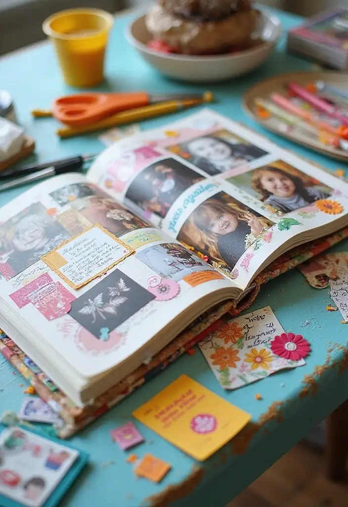 20 Thoughtful Girl Birthday Gift Ideas for Every Age - 11. Scrapbook of Memories