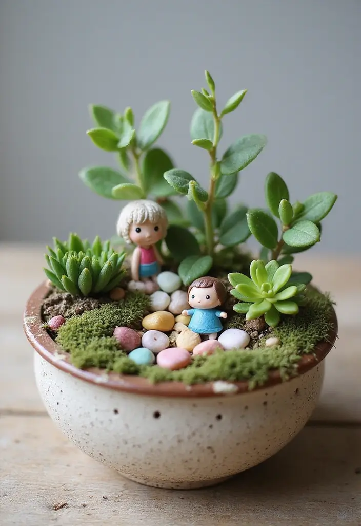 20 Thoughtful Girl Birthday Gift Ideas for Every Age - 12. DIY Miniature Garden