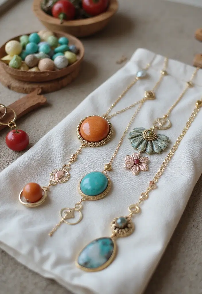 20 Heartfelt Anniversary Gift Ideas for Parents - 13. Handmade Jewelry
