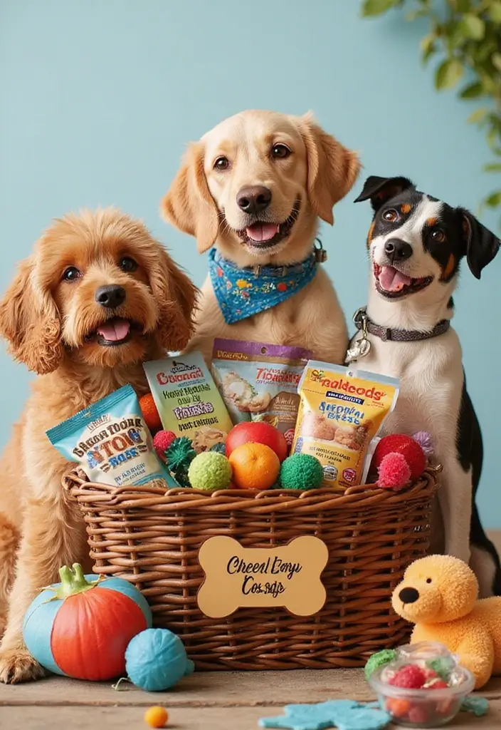 15 DIY Baby Shower Gift Basket Ideas That Stand Out - 13. Friendly Furry Friends Basket