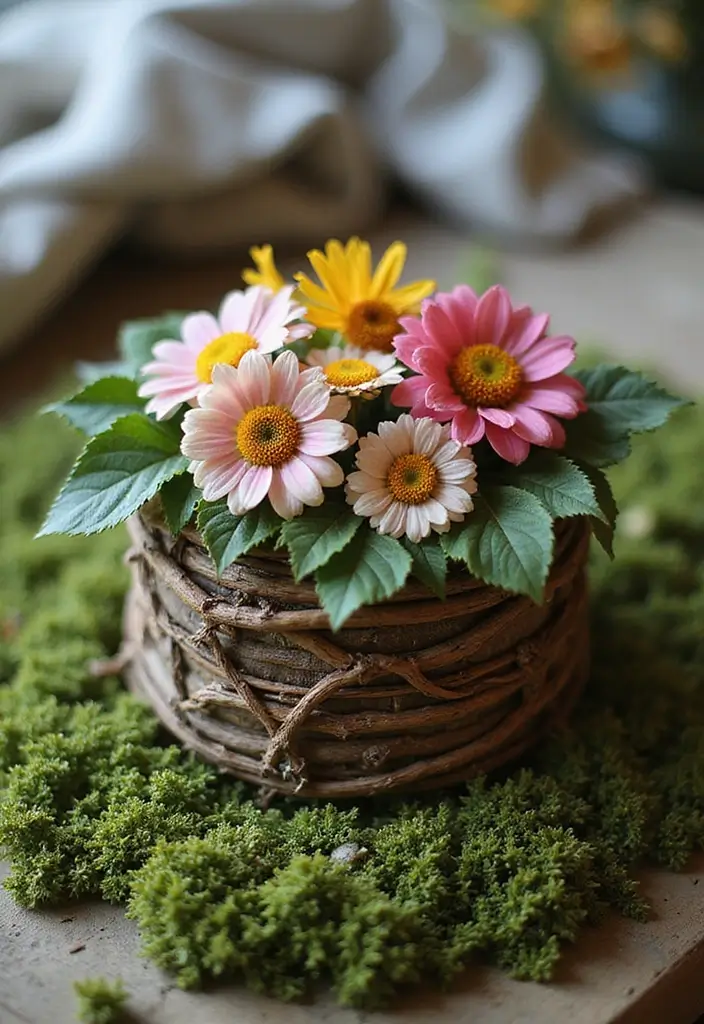 25 DIY Gift Box Ideas You Can Easily Make at Home - 13. Nature-Inspired Box