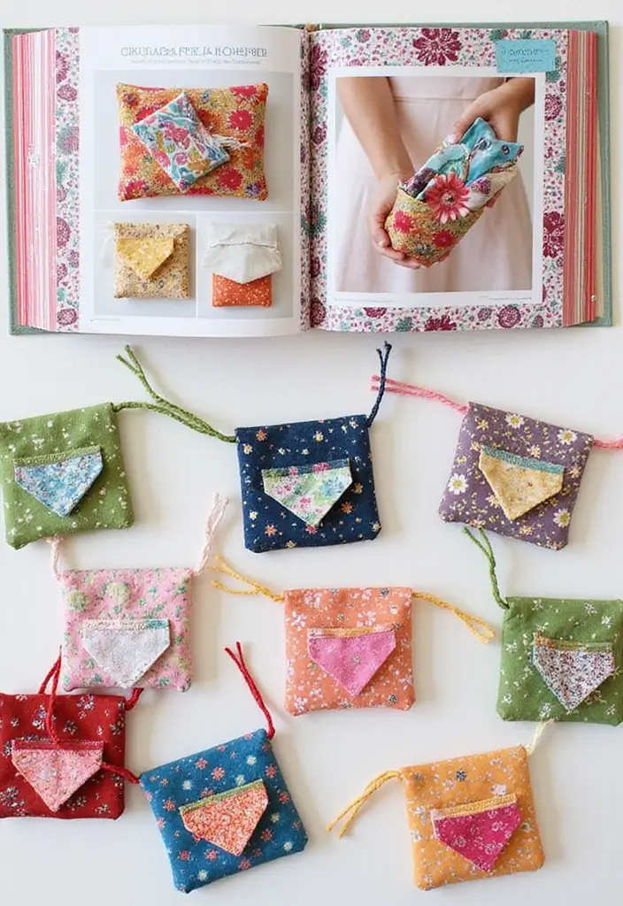15 Creative Gift Card Book Ideas That Make Giving Fun - 6. DIY Fabric Gift Card Holder