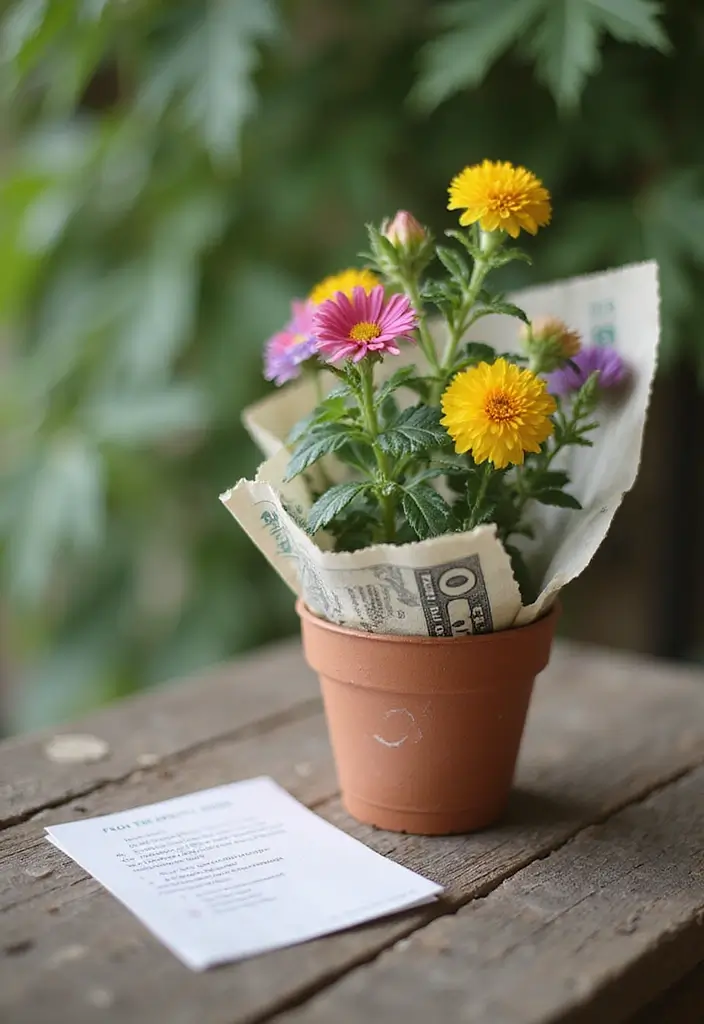 15 Creative Ways to Gift Money That Feel Personal - 1. Seed Paper Cash Gift