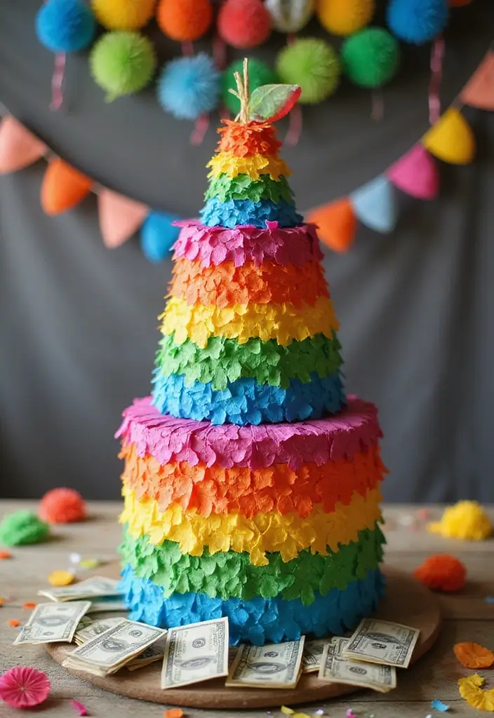 15 Creative Ways to Gift Money That Feel Personal - 12. Cash-filled Piñata