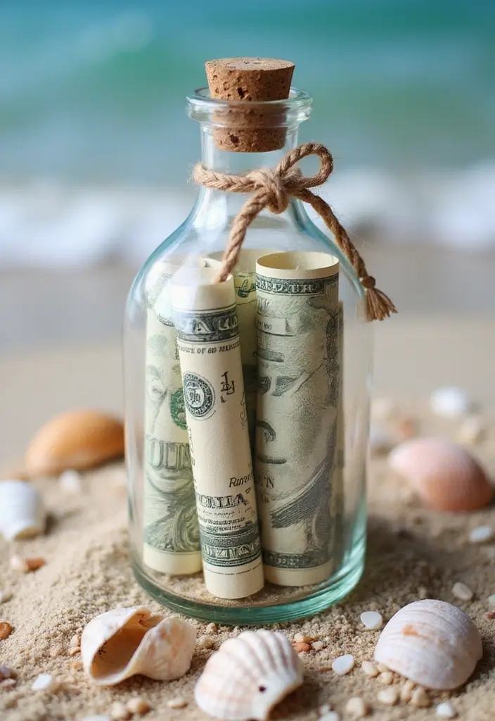 15 Creative Ways to Gift Money That Feel Personal - 3. Message in a Bottle