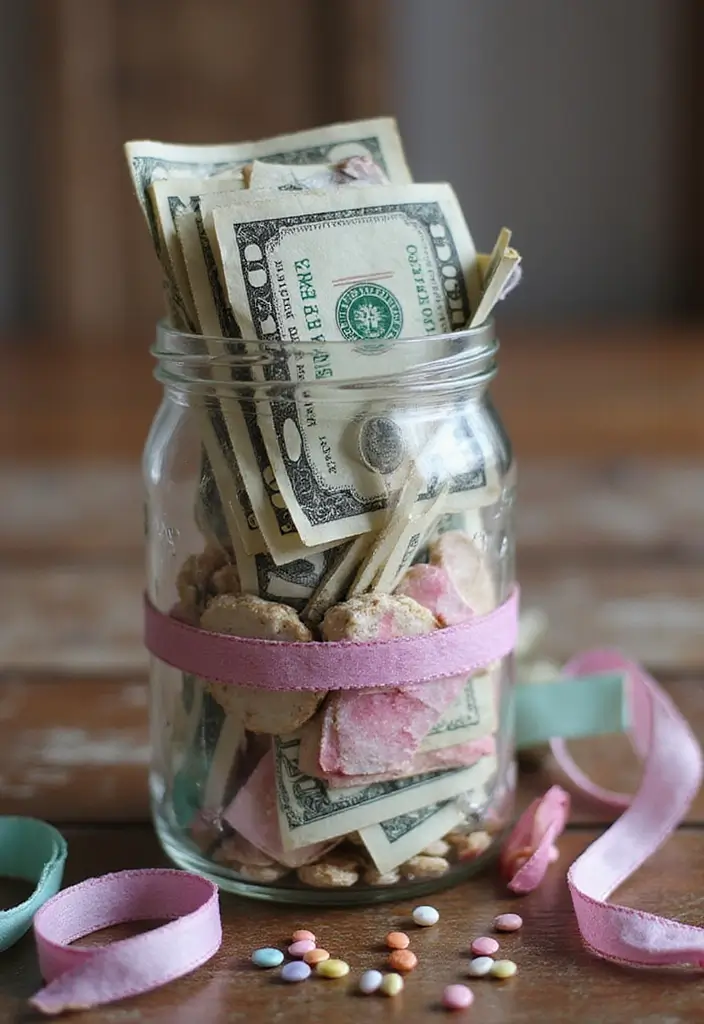 15 Creative Ways to Gift Money That Feel Personal - 6. Money Jar Surprise