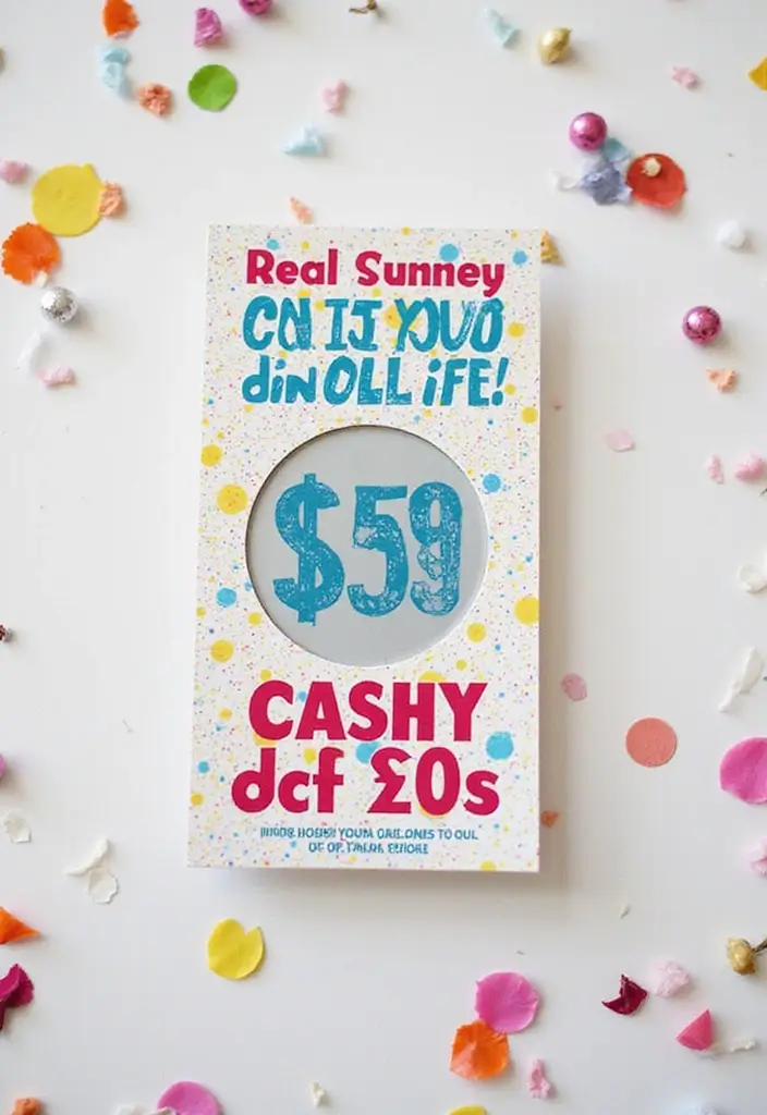 15 Creative Ways to Gift Money That Feel Personal - 7. Scratch-Off Money Card
