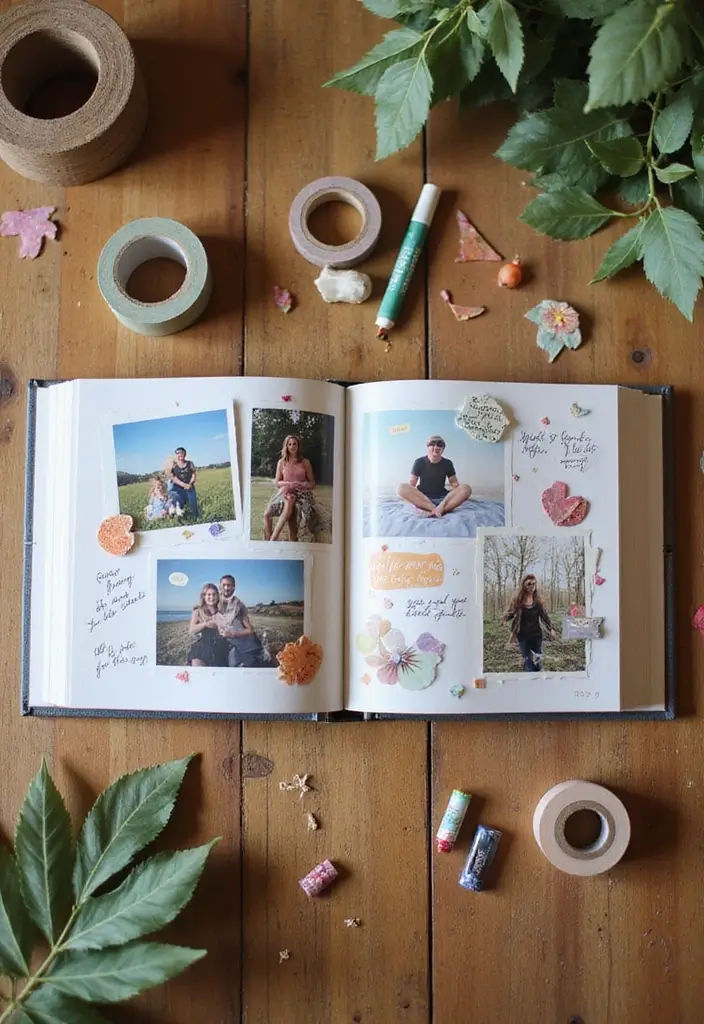 15 Cute 1 Year Anniversary Gift Ideas for Your Boyfriend - 1. Customized Photo Album