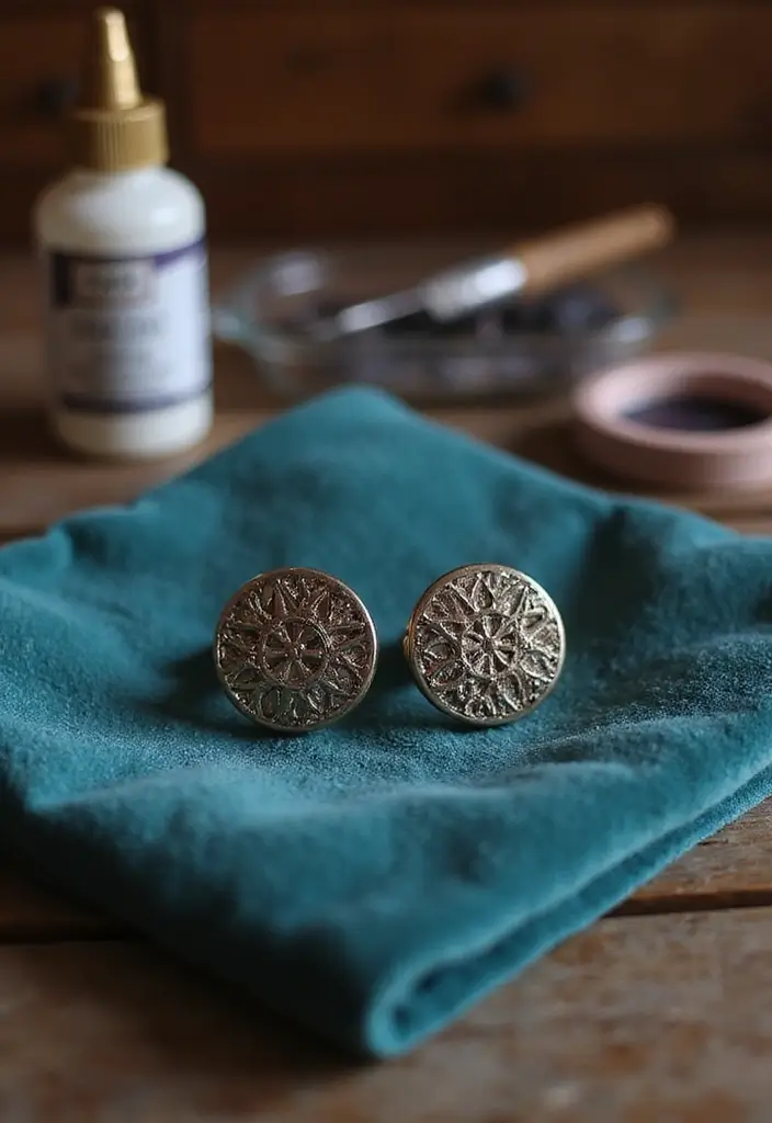 15 Cute 1 Year Anniversary Gift Ideas for Your Boyfriend - 11. DIY Cufflinks