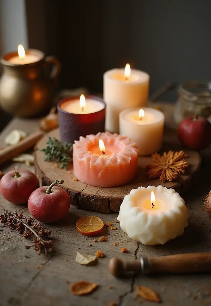15 Cute 1 Year Anniversary Gift Ideas for Your Boyfriend - 12. Romantic Candle Making