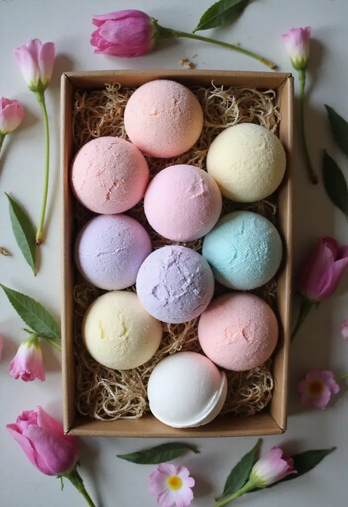 15 Cute 1 Year Anniversary Gift Ideas for Your Boyfriend - 14. DIY Bath Bombs