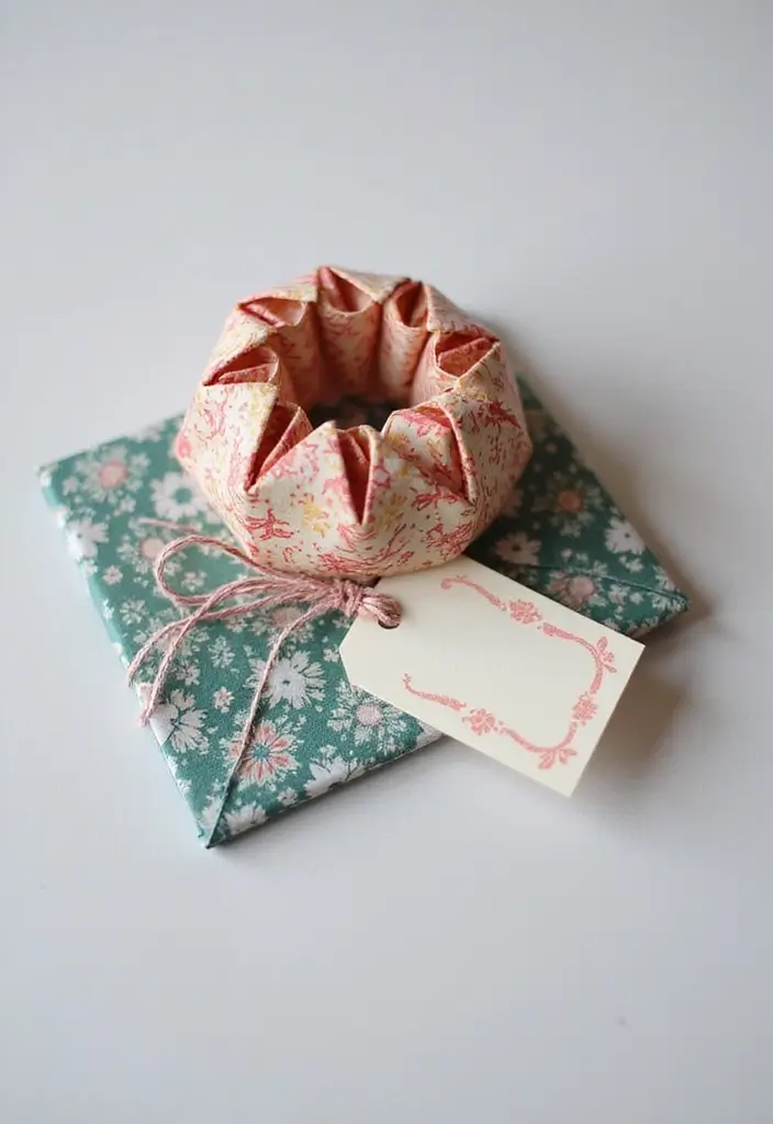 15 Cute & Easy DIY Gift Card Holder Ideas - 4. Origami Gift Card Holder