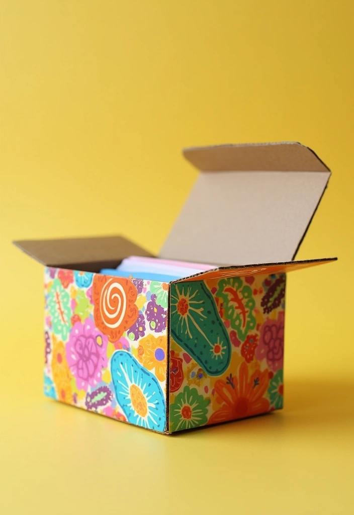 15 Cute & Easy DIY Gift Card Holder Ideas - 7. Cardboard Gift Card Holder