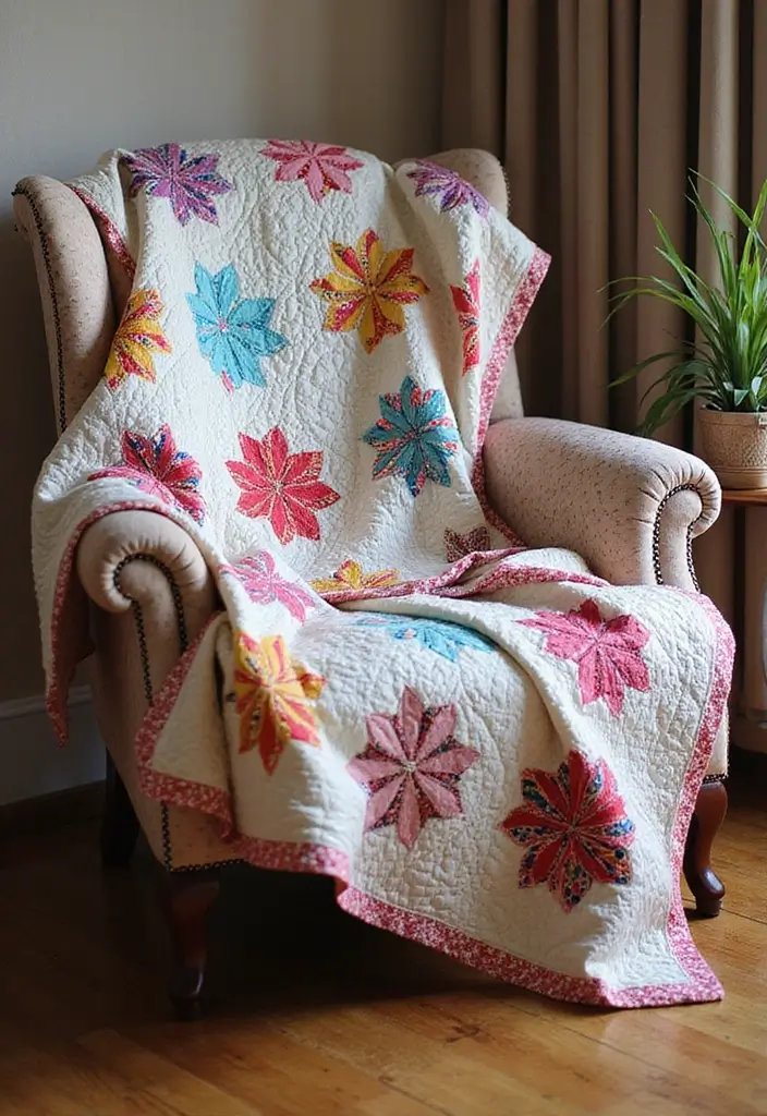 15 Meaningful DIY Gift Ideas for Mom She’ll Cherish Forever - 6. Quilted Blanket