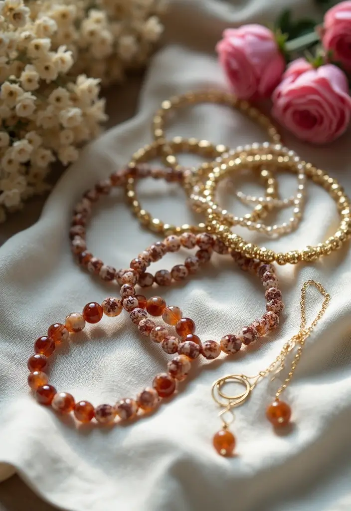 15 Meaningful DIY Gift Ideas for Mom She’ll Cherish Forever - 7. Handmade Jewelry