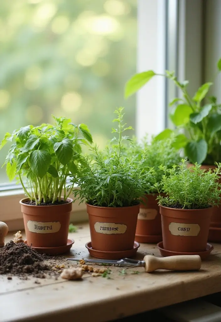 15 Meaningful DIY Gift Ideas for Mom She’ll Cherish Forever - 8. DIY Herb Garden Kit