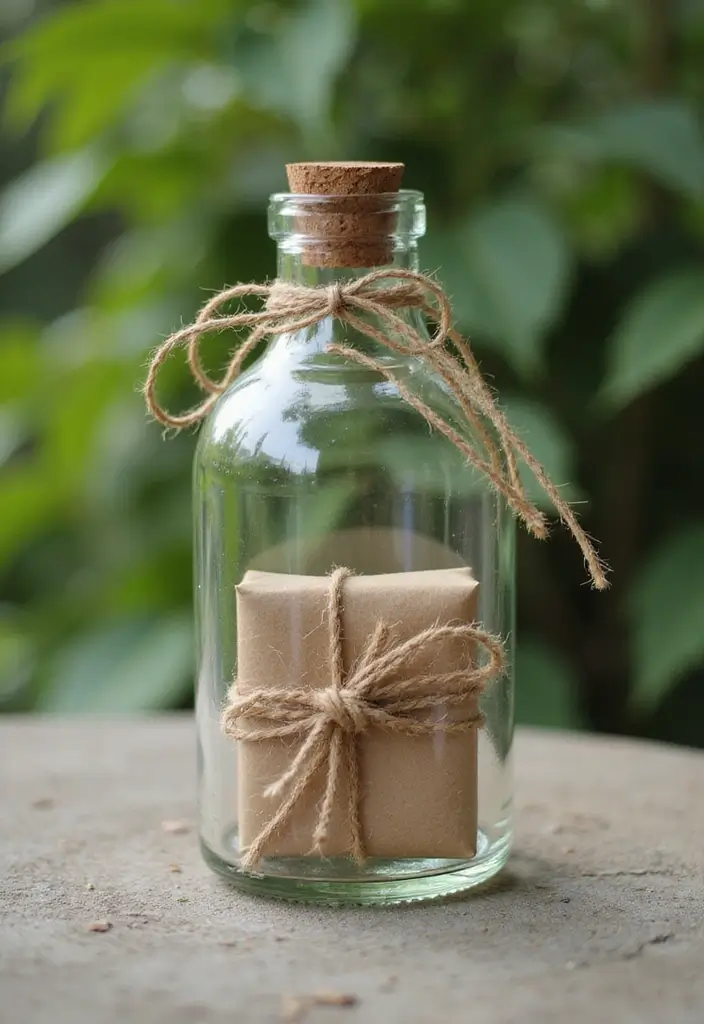 15 Unique Gift Wrapping Ideas to Wow Your Loved Ones - 14. Gifts in a Bottle