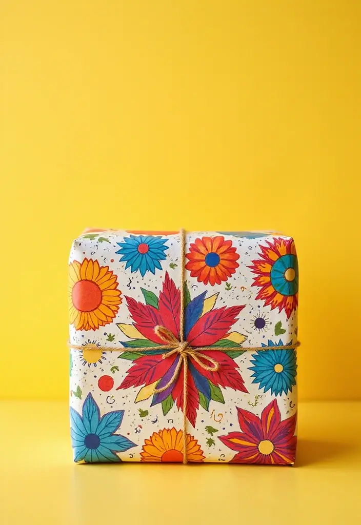 15 Unique Gift Wrapping Ideas to Wow Your Loved Ones - 15. Personalized Hand-Painted Wrap