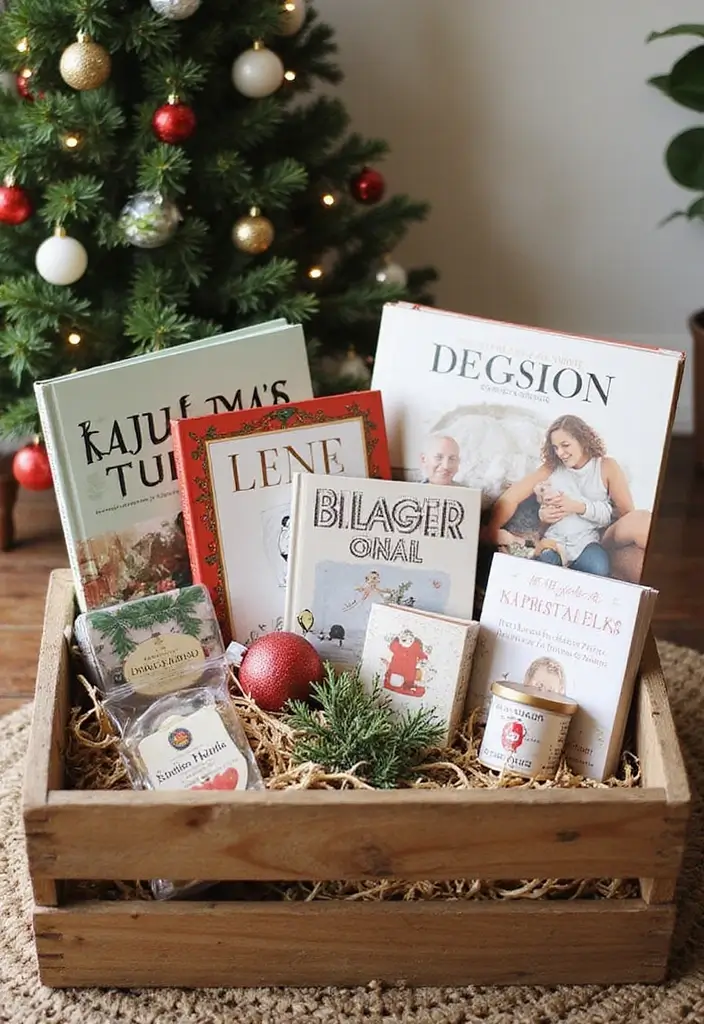 15 Baby Shower Crate Gift Basket Ideas to Try - 15. Seasonal Celebration Crate