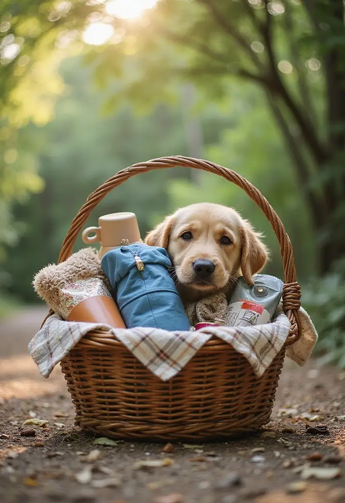 15 DIY Baby Shower Gift Basket Ideas That Stand Out - 15. Adventure Awaiting Basket
