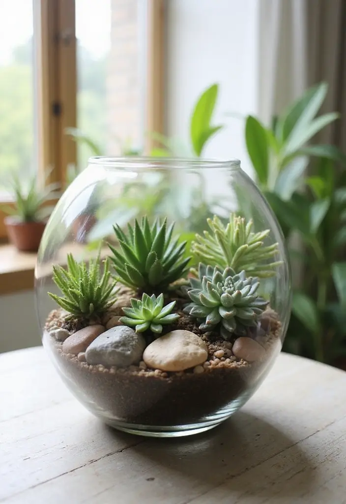 20 Heartfelt Anniversary Gift Ideas for Parents - 16. DIY Plant Terrarium