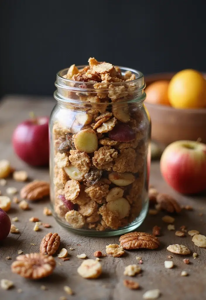 20 DIY Gift Ideas for Girlfriend That Show Your Love - 16. Homemade Granola or Snack Mix