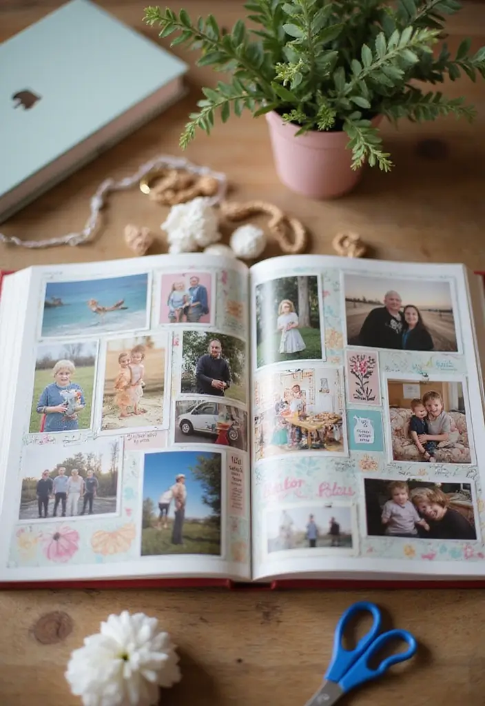 20 Creative DIY Gift Ideas for Friends to Make Them Smile - 17. DIY Scrapbook