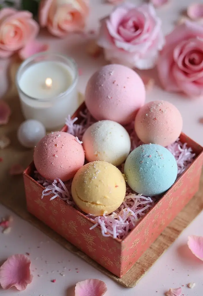 20 Thoughtful Gift Ideas for Best Friend’s Wedding - 17. DIY Natural Bath Bombs