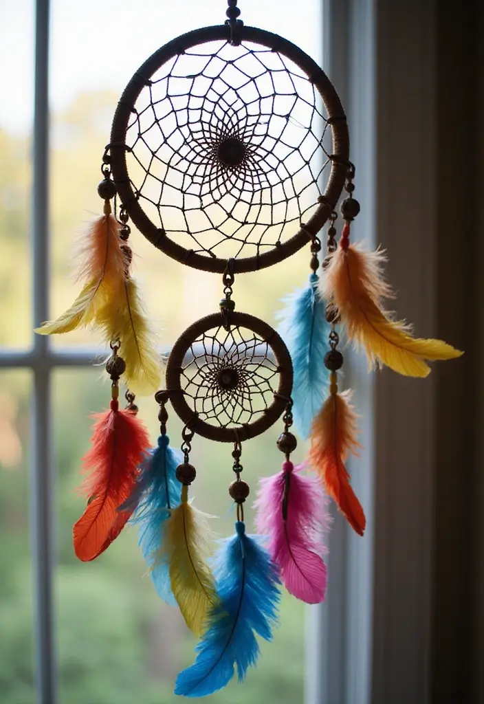 20 Thoughtful Girl Birthday Gift Ideas for Every Age - 17. Handmade Dreamcatcher