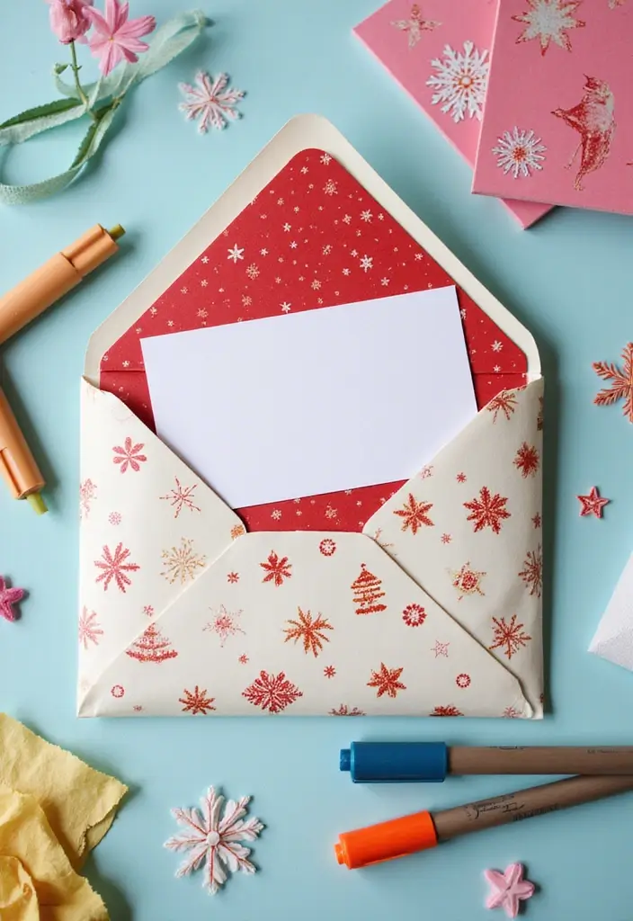 18 Unique Gift Card Presentation Ideas to Surprise Anyone - 1. The Decorative Envelope