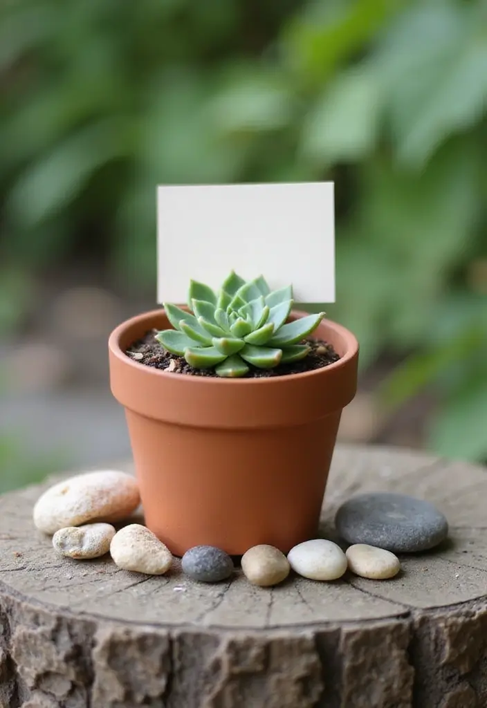 18 Unique Gift Card Presentation Ideas to Surprise Anyone - 16. Gift Card in a Flower Pot