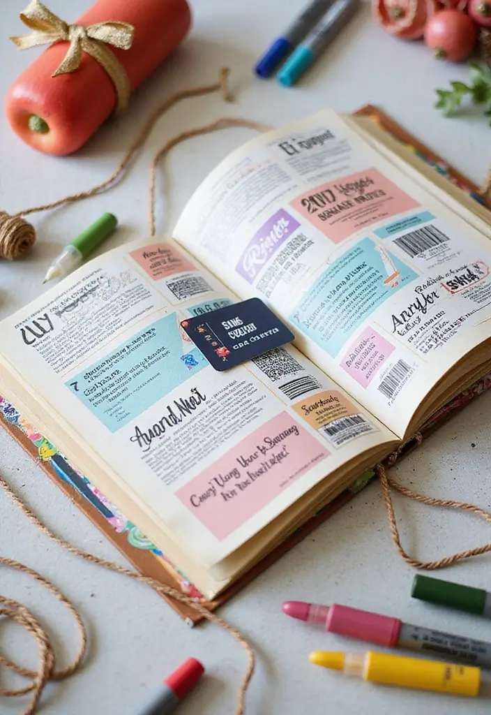 18 Unique Gift Card Presentation Ideas to Surprise Anyone - 5. Creative Coupon Book
