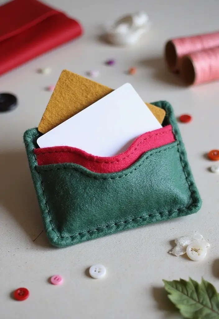 18 Unique Gift Card Presentation Ideas to Surprise Anyone - 8. Mini DIY Wallet