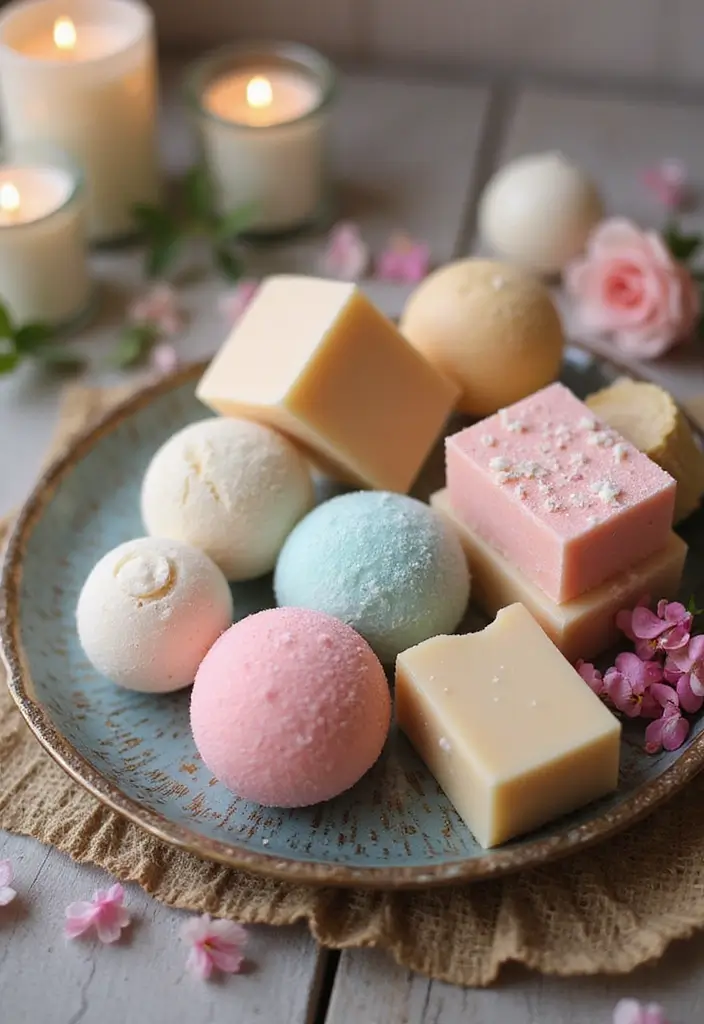 20 Heartfelt Anniversary Gift Ideas for Parents - 19. Scented Soap or Bath Bombs