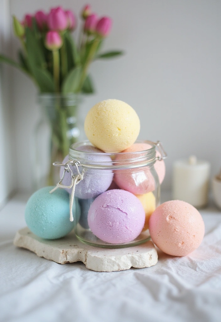 20 Anniversary Gift Ideas for Husband That Show Your Love - 18. DIY Bath Bombs