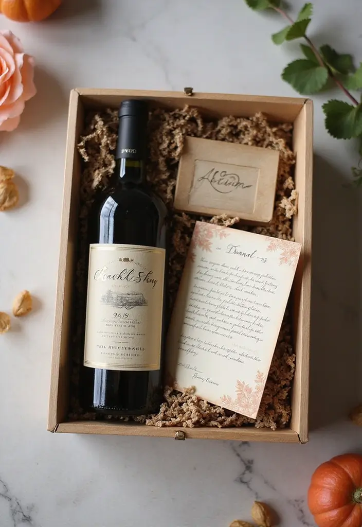 20 Creative Wine Gift Box Ideas for Any Occasion - 17. Themed Anniversary Wine Box