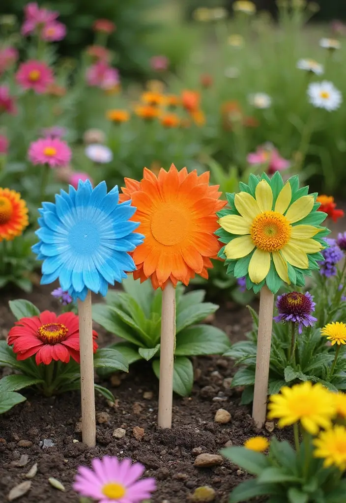 20 Cute Christmas Gift Ideas for Girlfriend She’ll Love - 16. Handmade Garden Markers