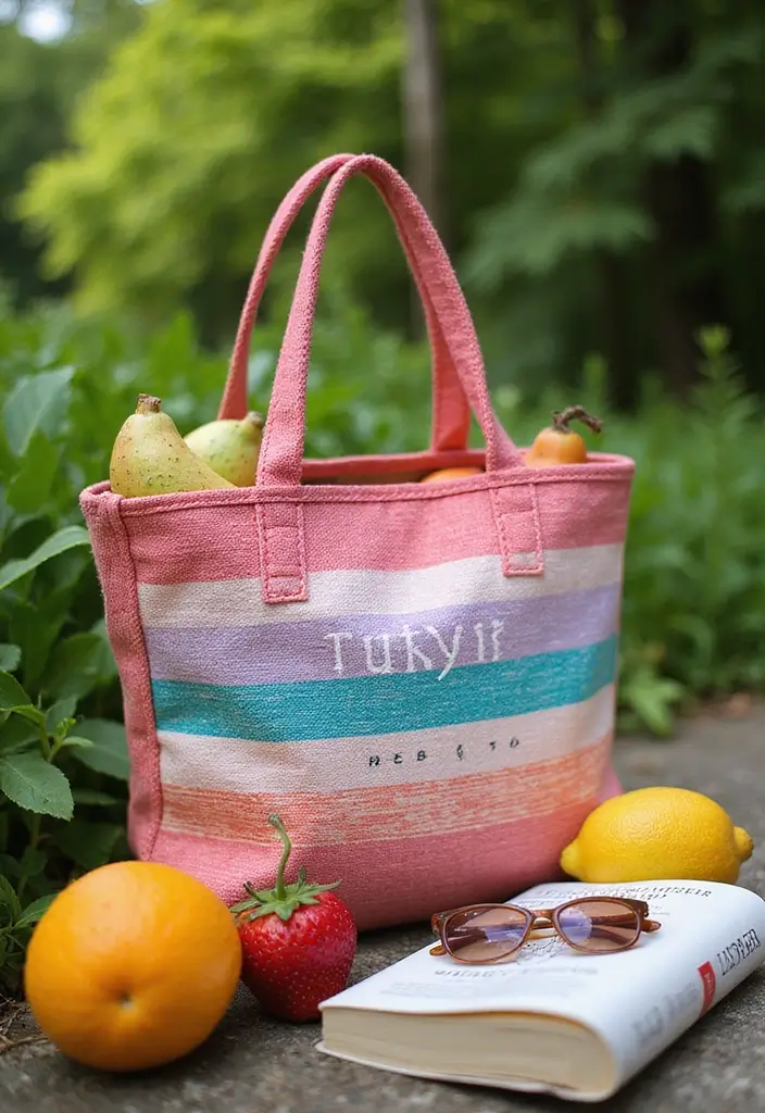 20 Cute Christmas Gift Ideas for Girlfriend She’ll Love - 18. Personalized Tote Bag