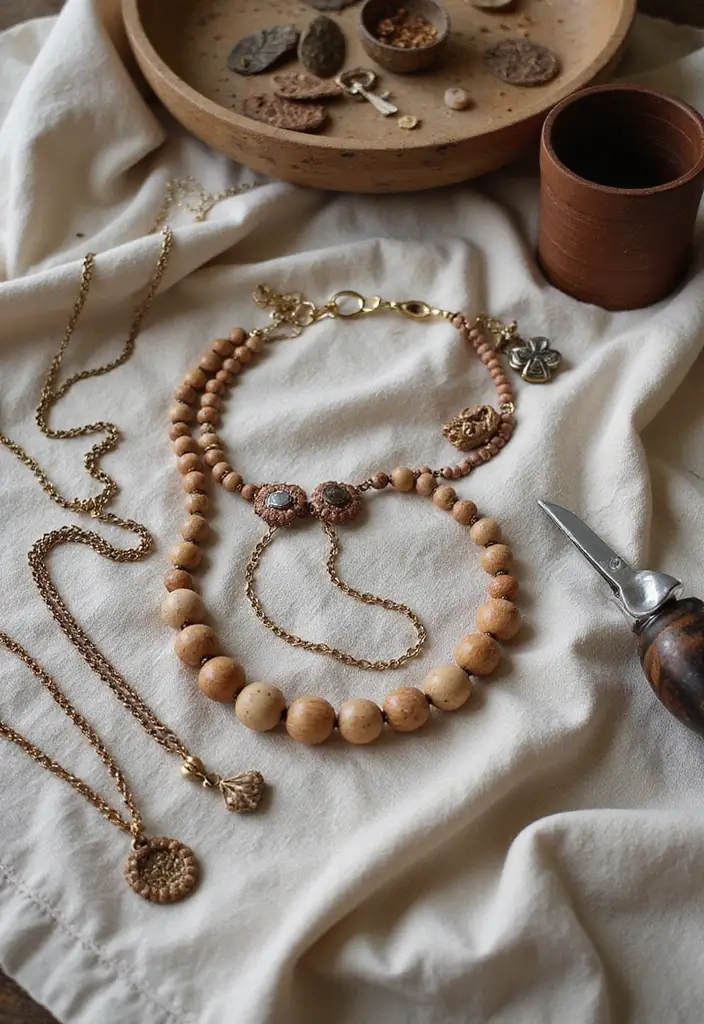 20 Cute Christmas Gift Ideas for Girlfriend She’ll Love - 4. Handmade Jewelry