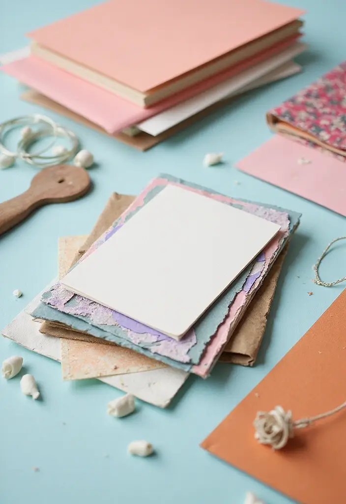 20 Easy Christmas Gift Card Ideas Anyone Can Copy - 13. Layered Cards