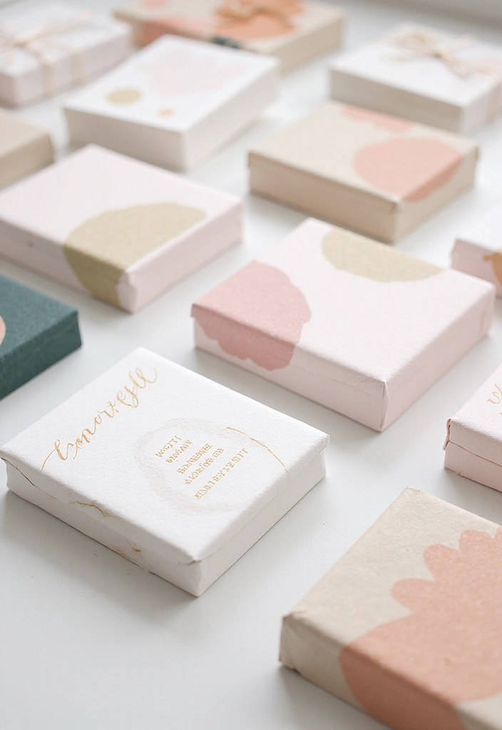 20 Easy Christmas Gift Card Ideas Anyone Can Copy - 15. Minimalist Card Designs