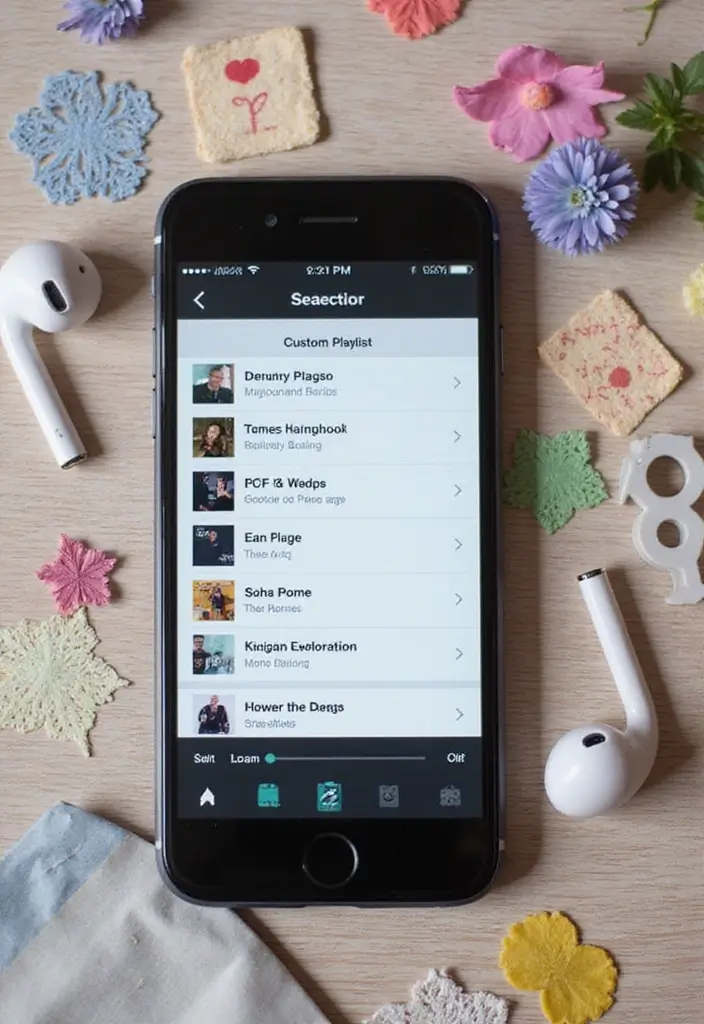 20 First Anniversary Gift Ideas for Husband He’ll Love - 13. Custom Playlist